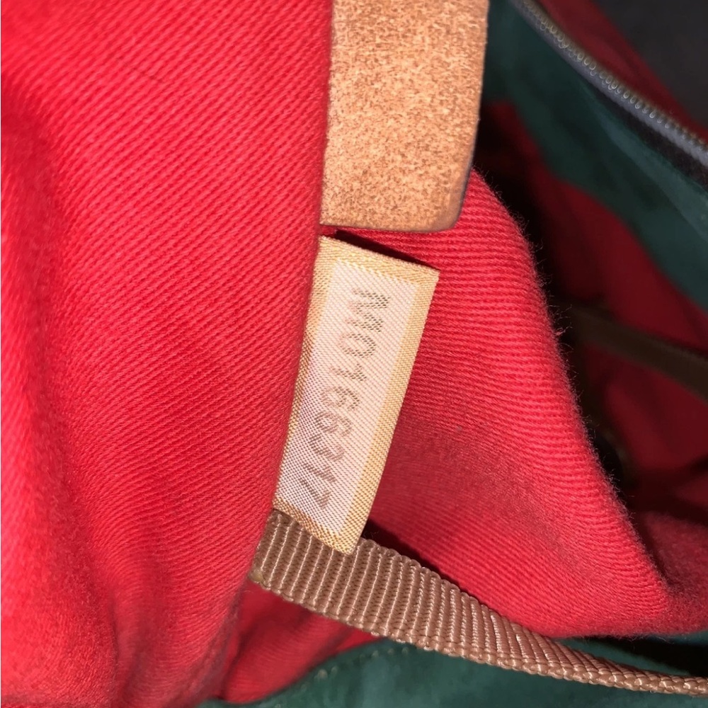 πππDooney & Bourke Coated Canvas Satchel with Tan Leather Accents - Picture 14 of 15